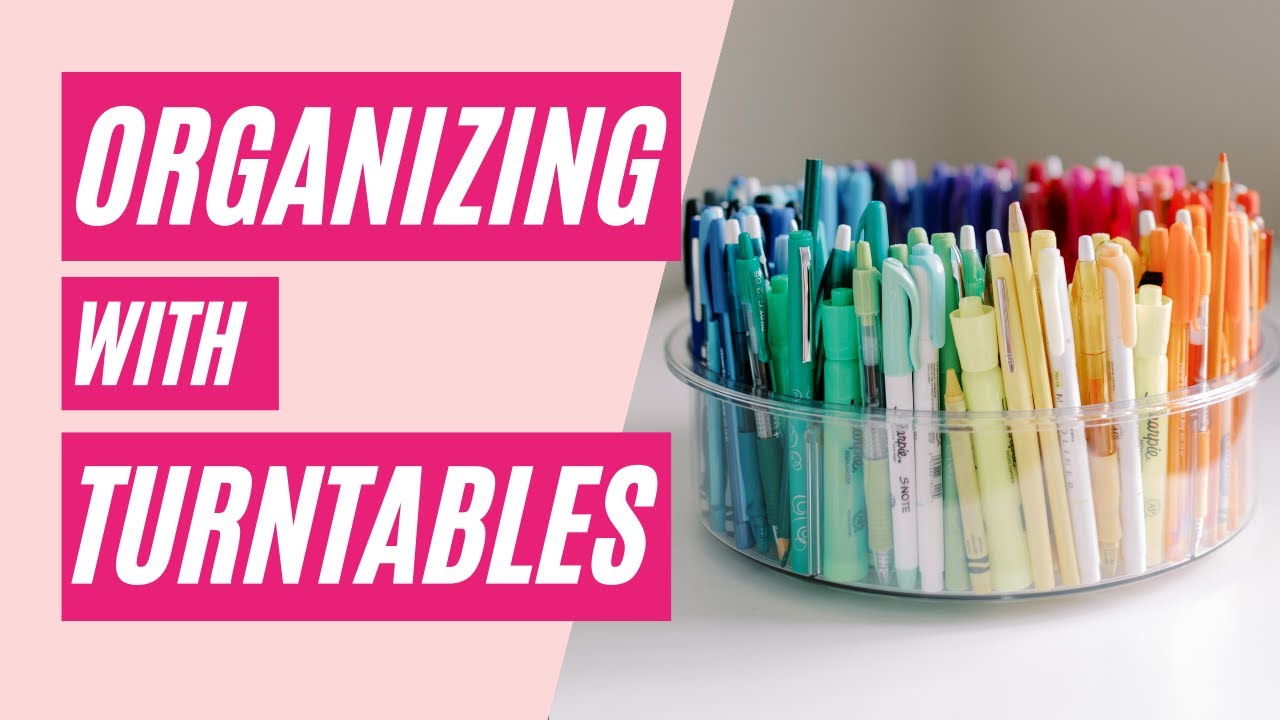 7 Surprising Ways to Organize with Turntables