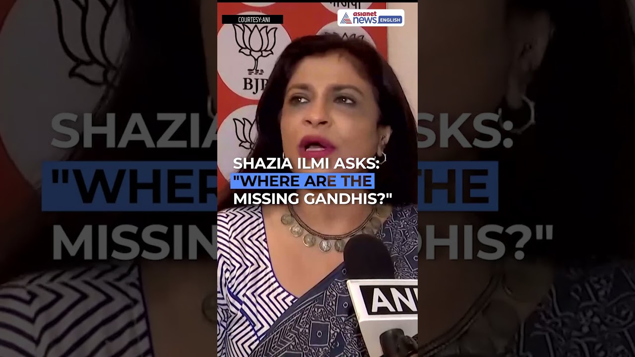 'Where Are the Missing Gandhis?' BJP's Explosive Wayanad Charge