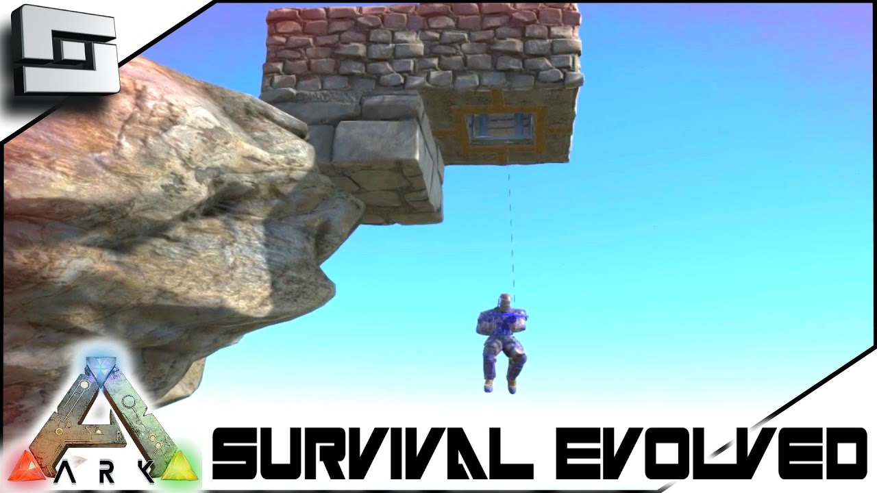 ARK: Survival Evolved - GRAPPLING HOOK ELEVATOR! S3E47 ( Gameplay )