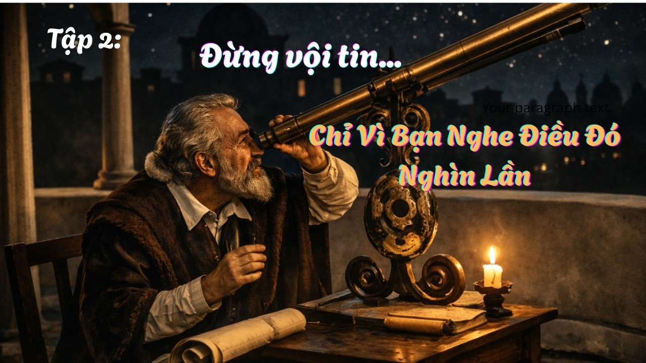 Đừng vội tin... chỉ vì bạn đã nghe một điều nghìn lần - 4 Điều Bất Y & Ngộ