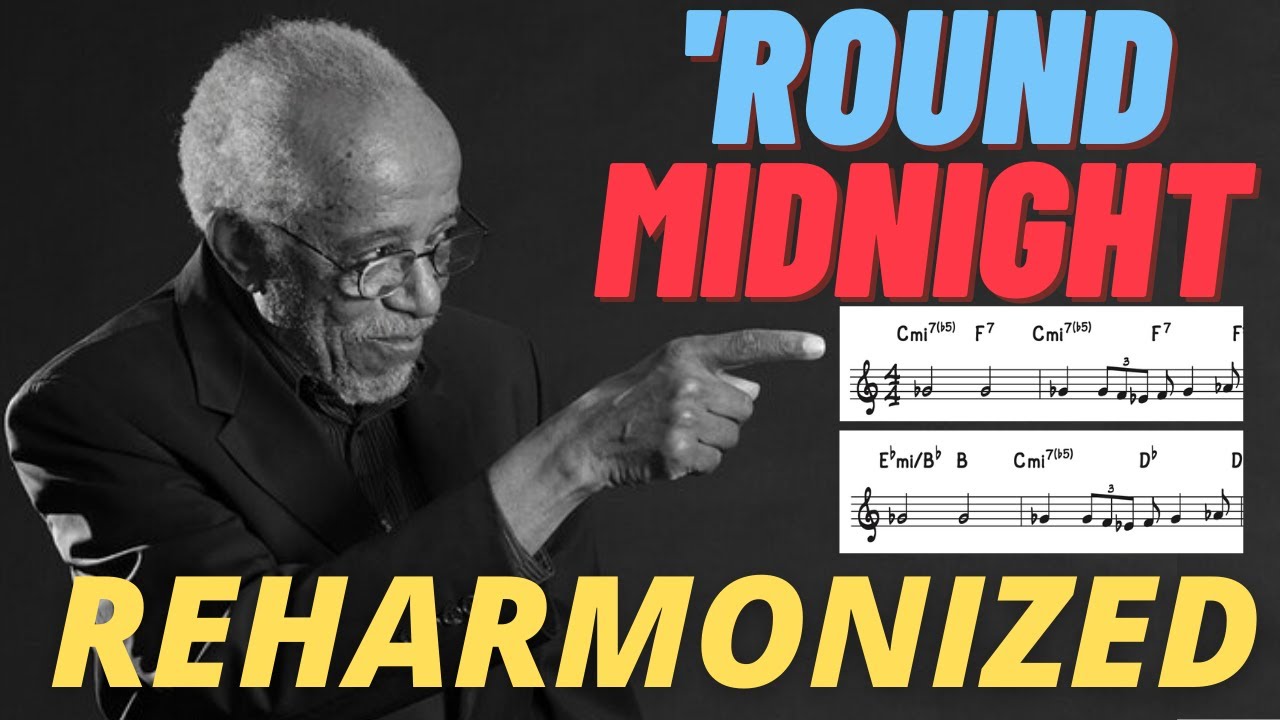 Barry Harris Round Midnight Lesson | Chromatic Bass Reharmonization Technique