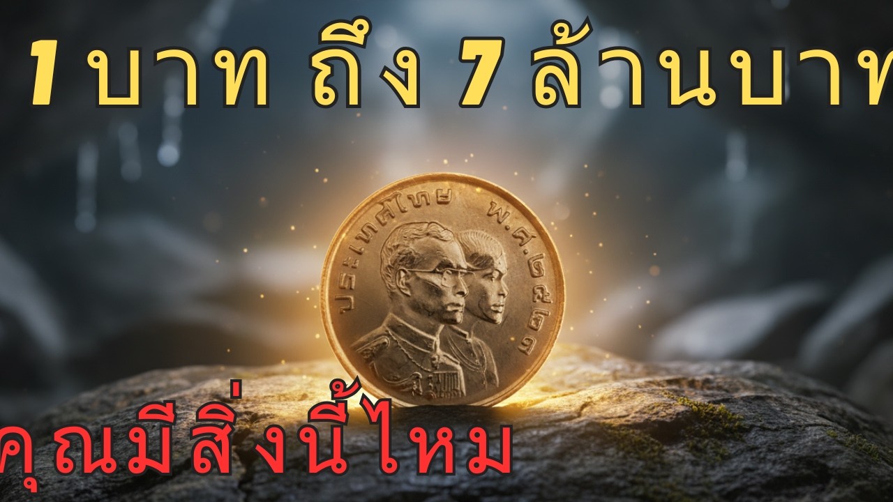 ทำไมเหรียญไทยเล็กๆ เหรียญนี้ถึงมีมูลค่าถึง 7 ล้านบาทในปัจจุบัน