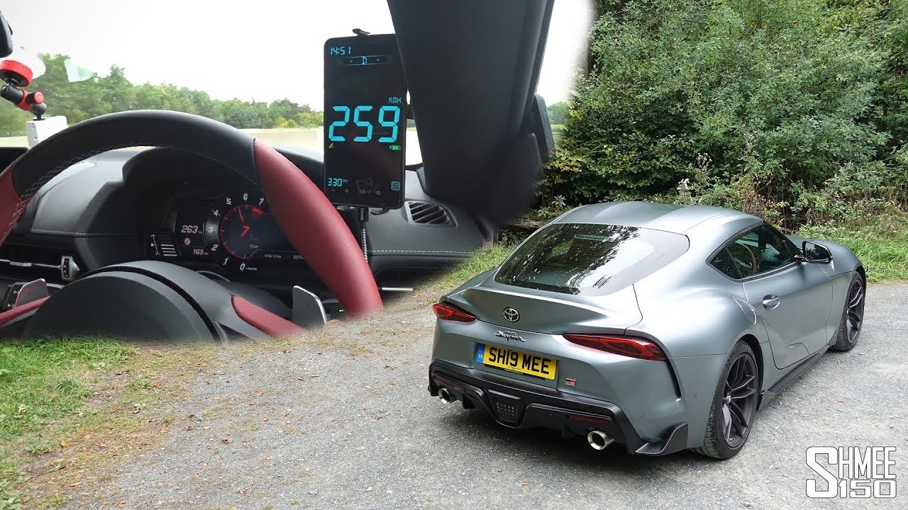 My Toyota GR Supra TOP SPEED VMAX DRIVE!