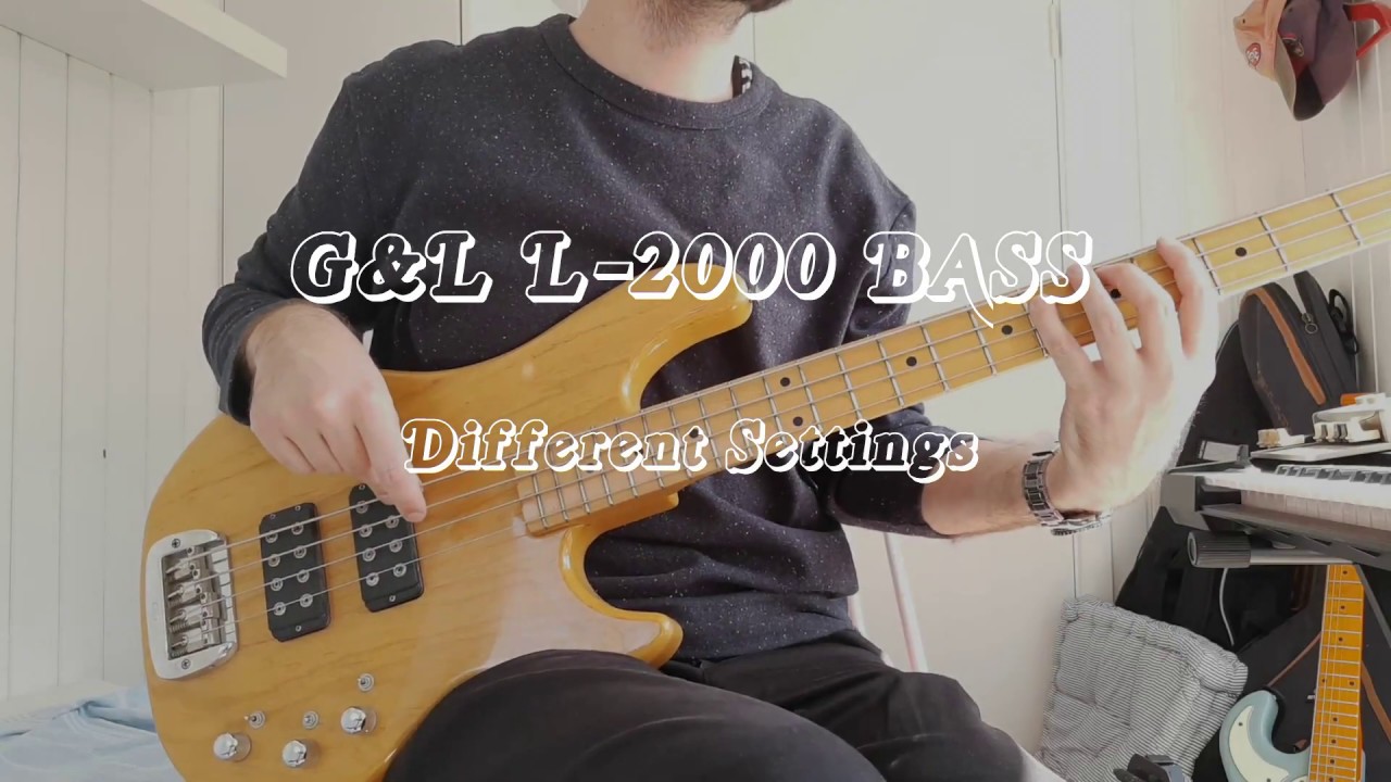 G&L L-2000 // 12 Different Settings on 1 Bass!