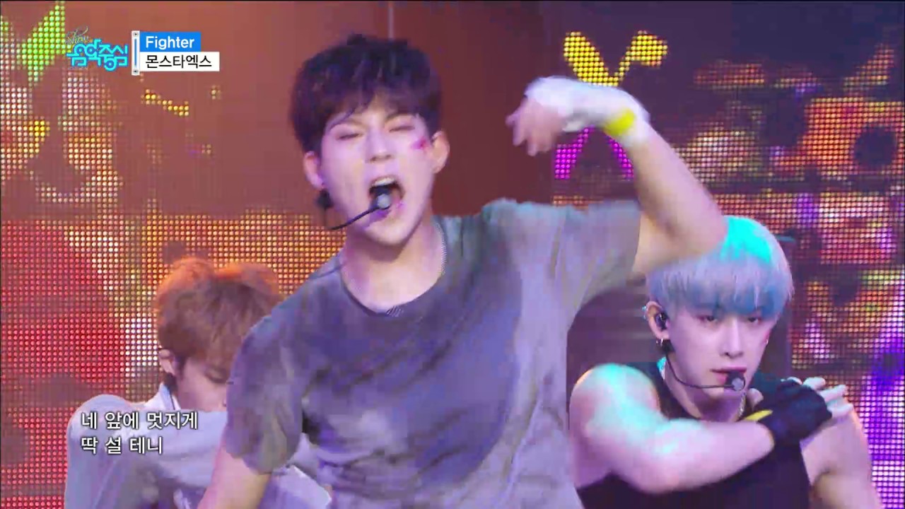 【TVPP】MONSTA X  - Fighter, 몬스타엑스  - 파이터 @ Show Music core Live