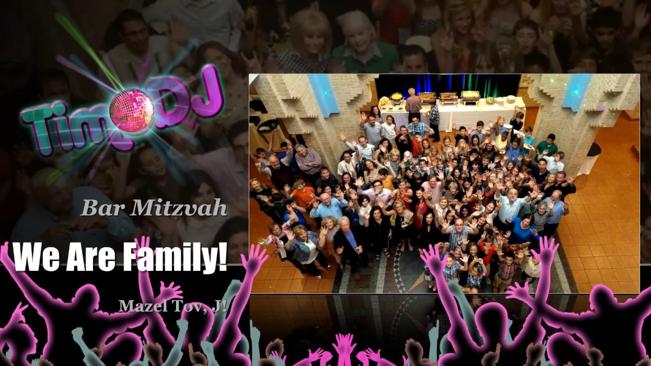 TimoDJ: (We Are Family - Waving) J's Bar Mitzvah (UT Alumni Center)