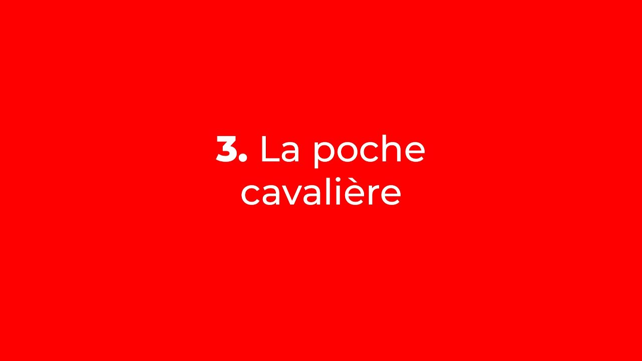 3/6 Coudre son jeans 1083 - Coudre les poches avants