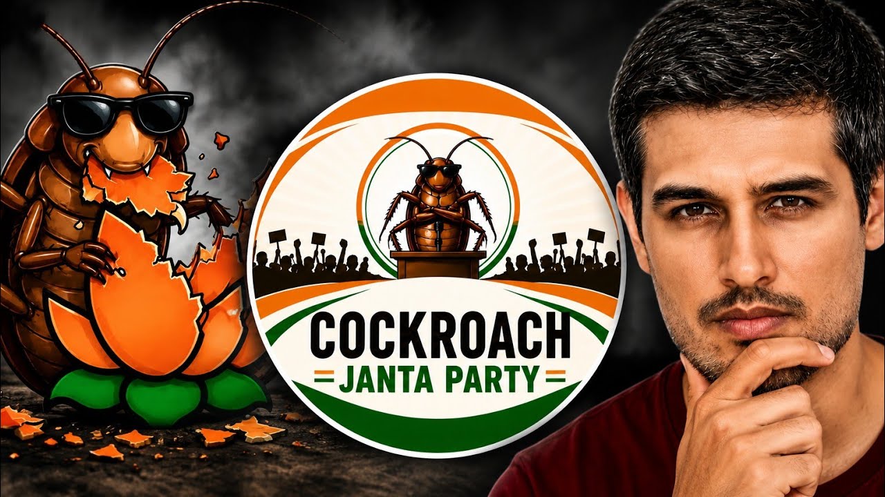 cockroach janta party  || cockroach janta party dhruv rathee   #Dhruv Rathee 