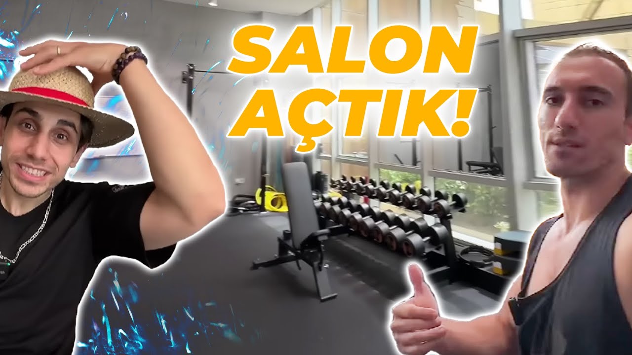 SPOR SALONU AÇTIK!