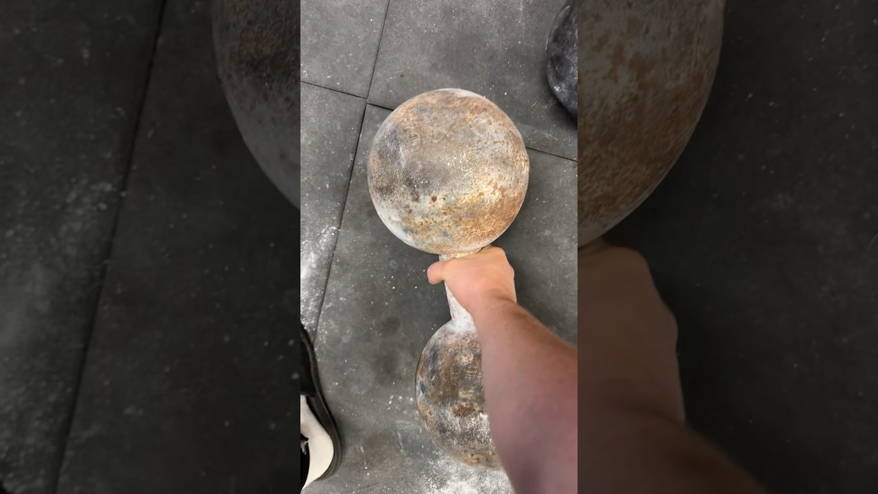 How To Lift The Thomas Inch Dumbbell #inchdumbbell #impossible