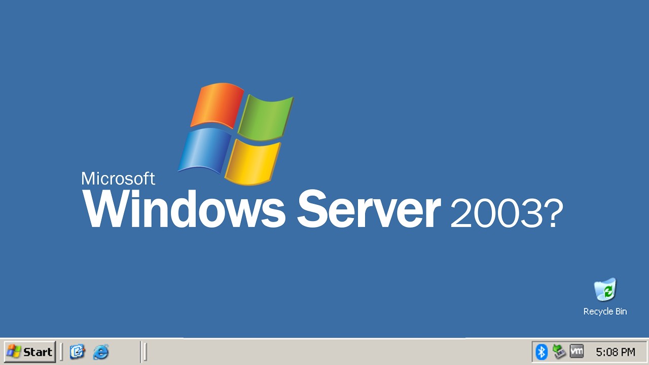 Is This Really Windows Server 2003?