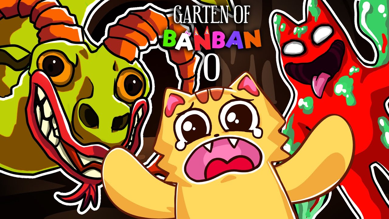 QUE ES ESTO!! TENEMOS QUE ESCAPAR DE LA SERPIENTE CABRA! 🙀💥 [Garten of Banban 0] Juego Completo