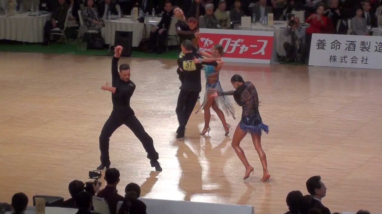WDSF /JDSF The 19th Tokyo Open Latin【Semi Final Paso Doble】Vito COPPOLA & Kristina GARIFULLINA