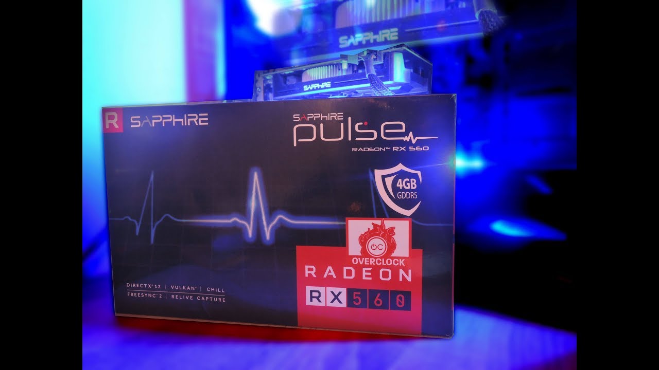 Sapphire RX 560 4GB Pulse - test, recenzja