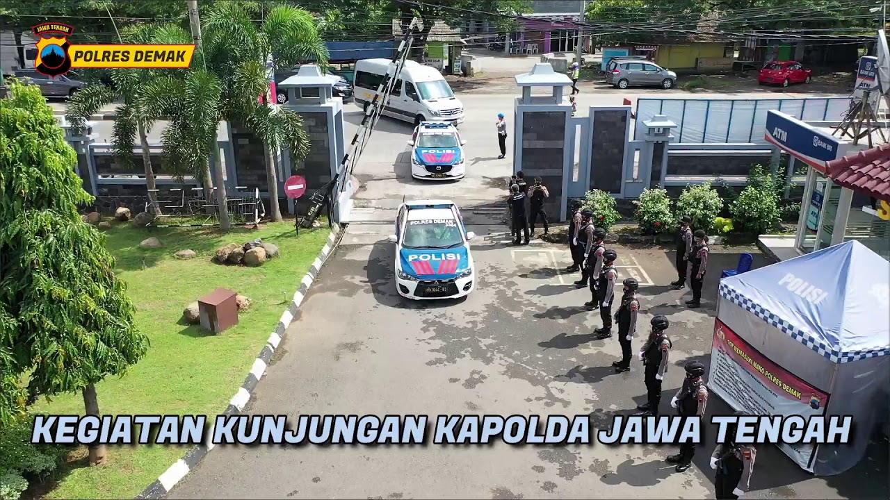 Irjen Pol Drs. Ahmad Luthfi, S.H., S.St., M.K kunjungi Mapolres Demak