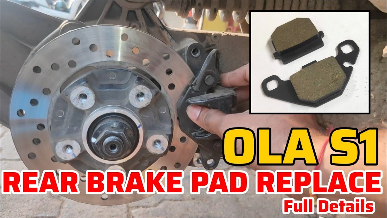 OLA S1 REAR Brake Pad Replace Full Details | OLA S1 | Brake Pad | Umiya Auto