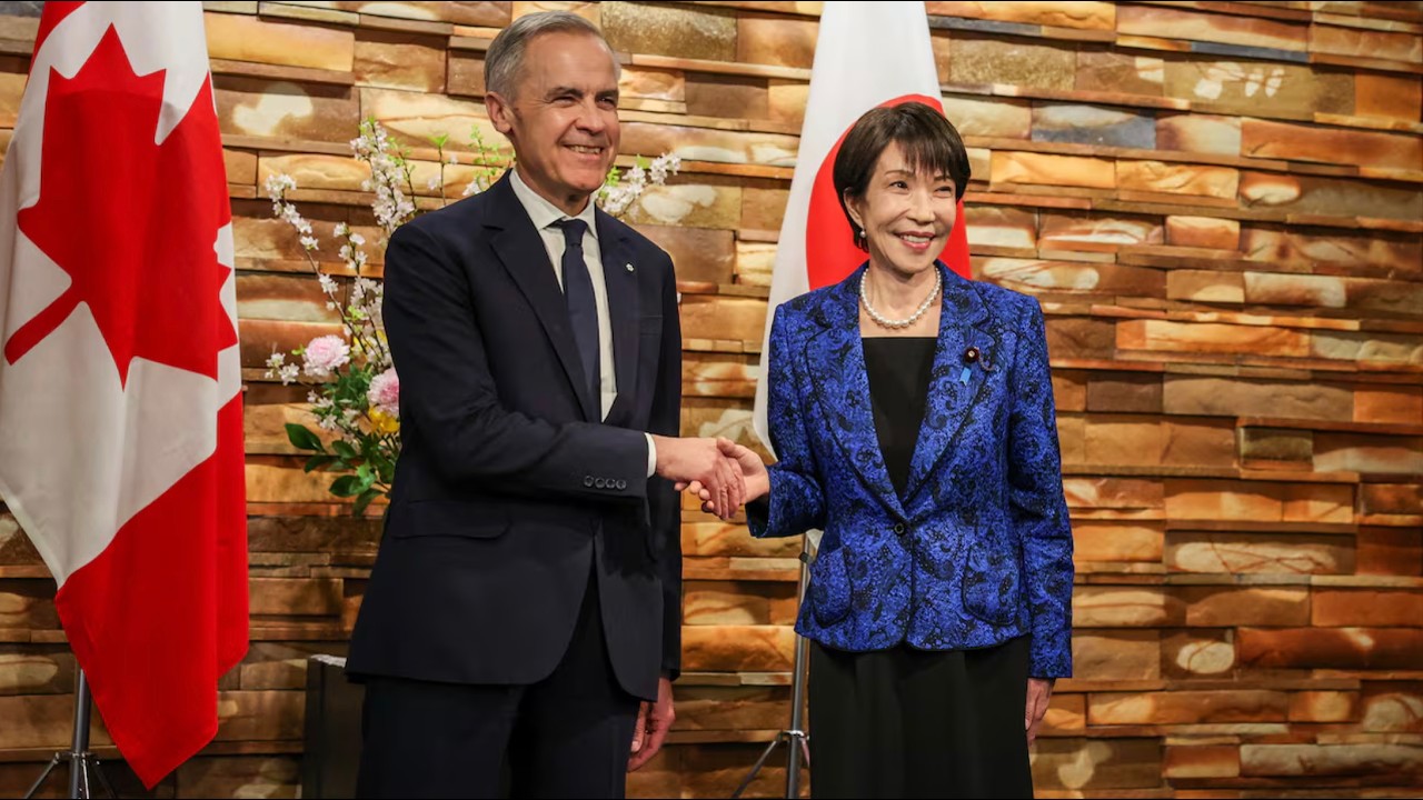 PM Carney strikes agreements with Japanese PM on trade, defence, energy
