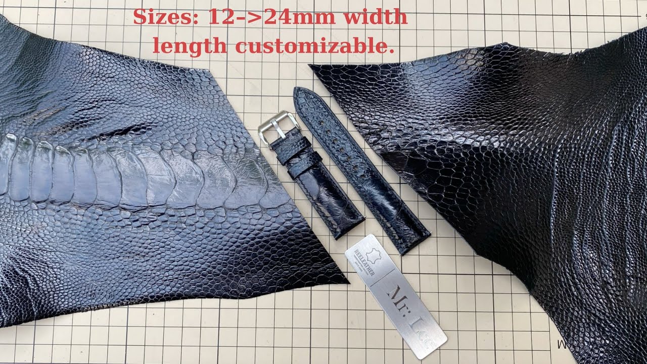 What Makes This Exotic Leather So Addictive to Strap Collectors?-Ostrich Leg Leather