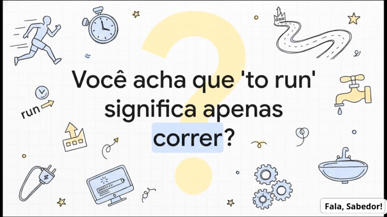 To Run NÃO é Só “Correr”! Veja Todos os Significados em Inglês