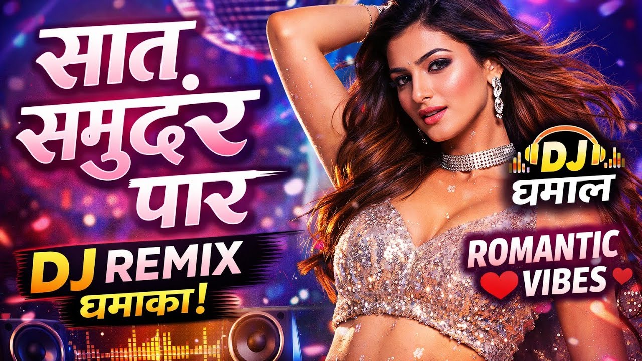 💃🏼 Saat Samundar Paar – DJ Remix | Romantic Love Song | Bass Boosted#dj 