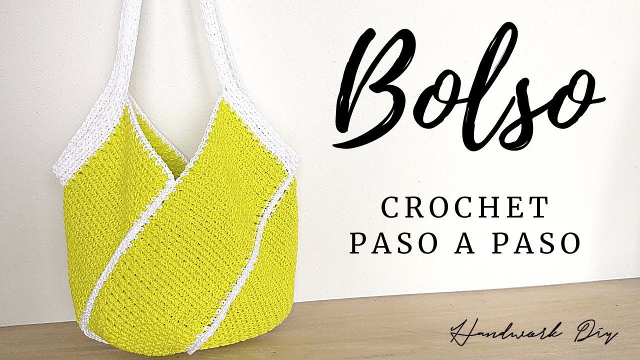 Cómo tejer bolso a crochet fácil paso a paso | Handwork Diy