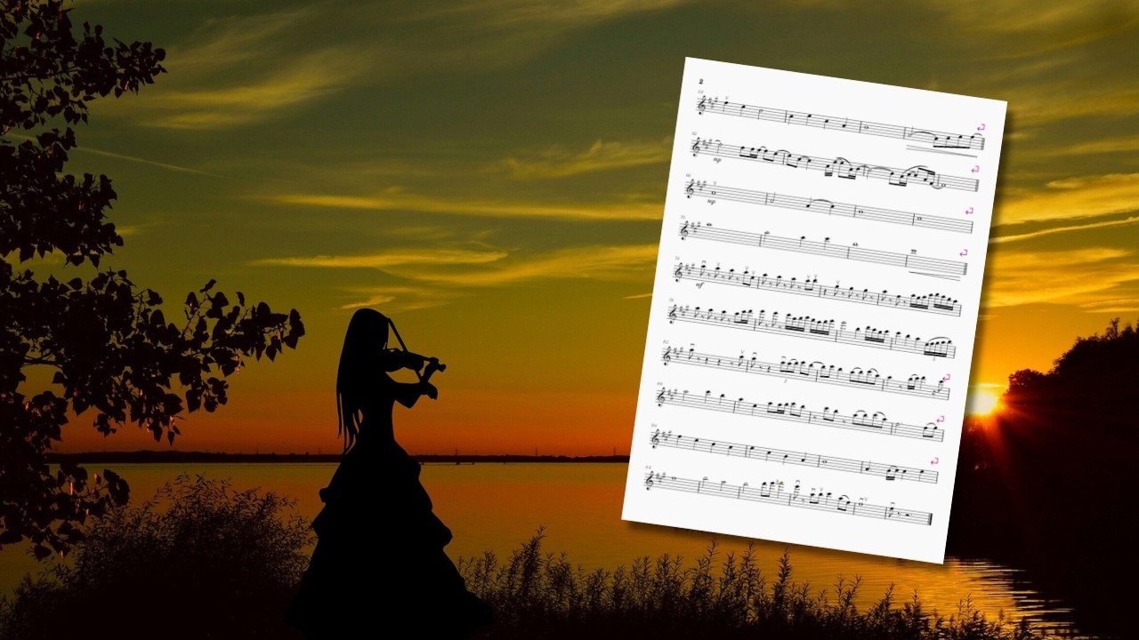[4부합창+Violin] 모든 것이 은혜 (중앙성가 48집) - Violin & Choir Worship Cover
