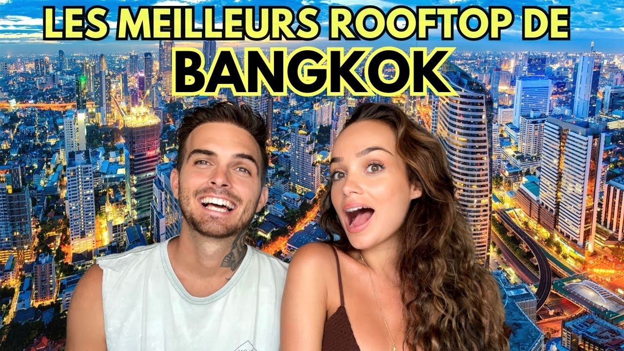 ROOFTOPS BANGKOK : ON NE MANGE PAS EN DESSOUS DE 100M DEHAUT PDT 24H 😱
