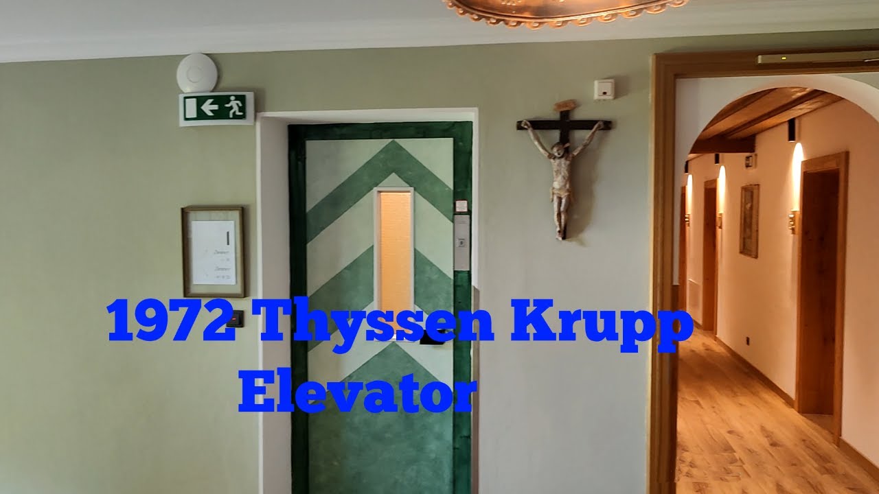 1972 Thyssen Krupp Elevator | Heutal Österreich | Lucky Buld