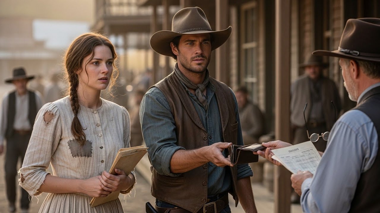 She Didn't Know How To Pay The Man Demanding Money, The Cowboy Stepped In And Handled Everything