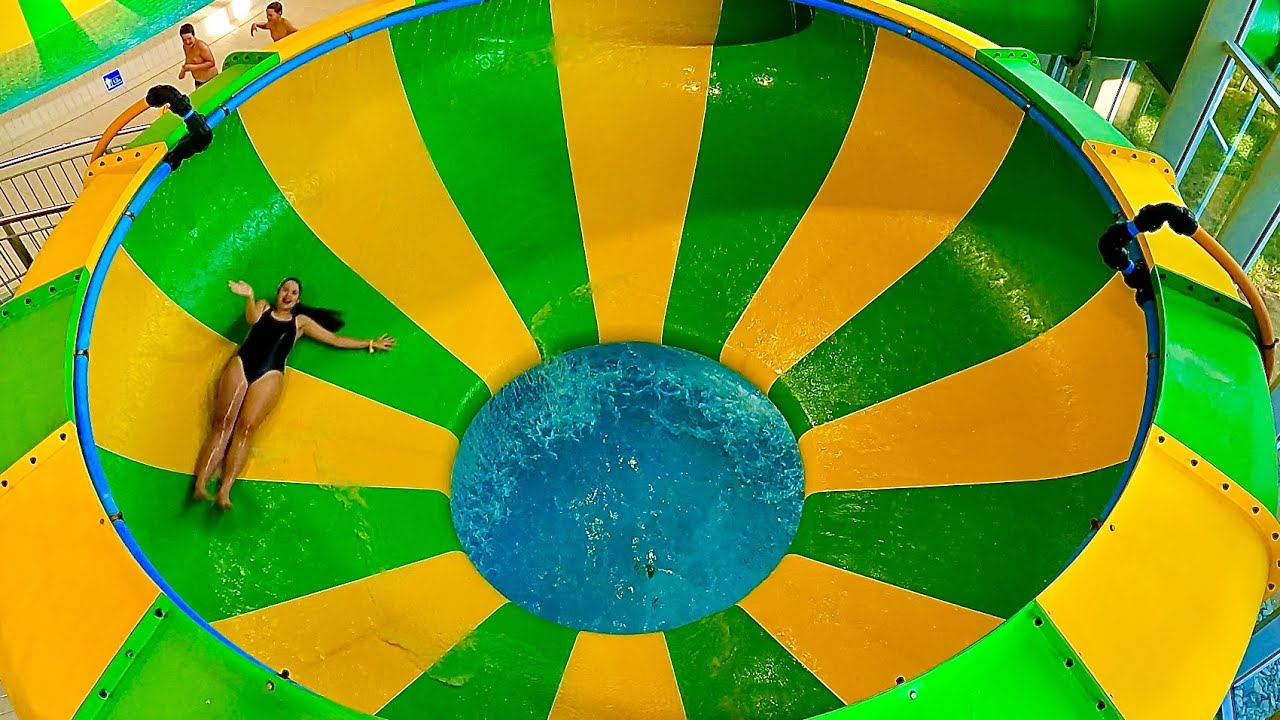 Water Bowl Slide at Aquapark Koszalin