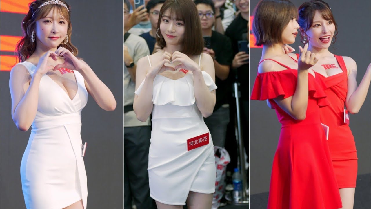 20230806 新北工商展覽館 TRE 明里紬 UNPAI 涼森鈴夢 深田詠美 河北彩花《開場星光大道 JKF出發側》