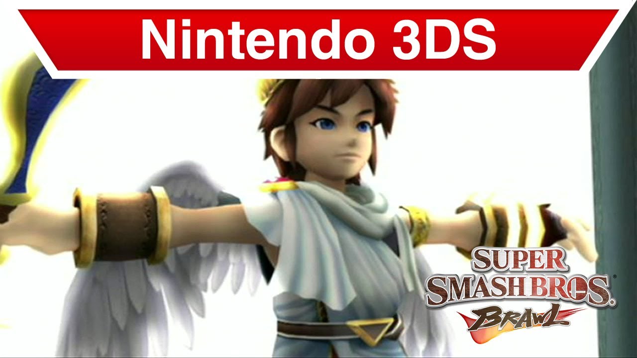 Nintendo 3DS - Kid Icarus: Uprising; Pit in Super Smash Brothers Brawl