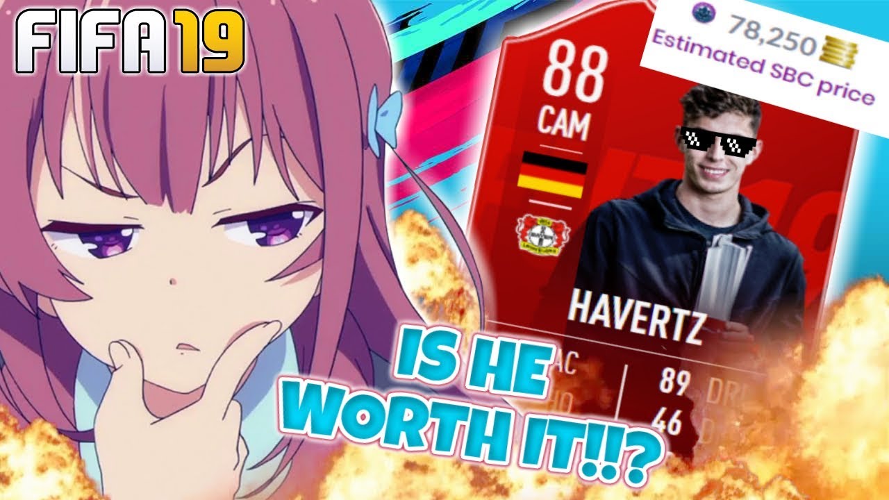 IS POTM HAVERTZ WORTH IT!!? | POTM HAVERTZ PLAYER REVIEW FIFA 19