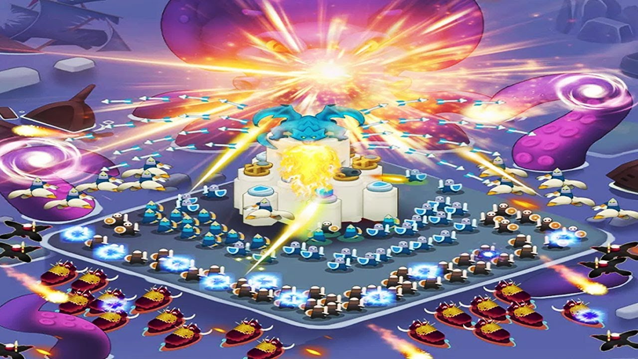 North Tower Merge TD Defense - Trailer - Android Gameplay