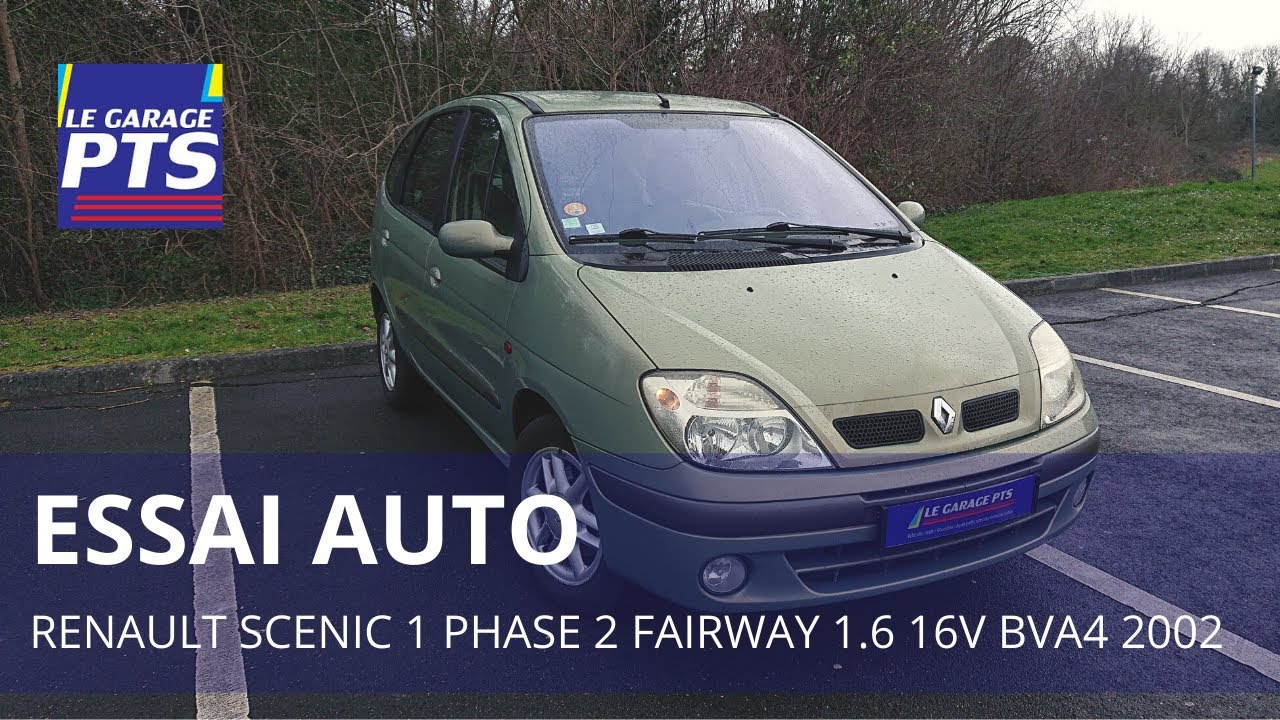 TEST - RENAULT SCENIC 1 PHASE 2 FAIRWAY 1.6 16V BVA4 2002