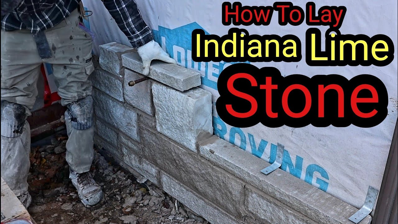How To Lay Indiana Limestone, DIY