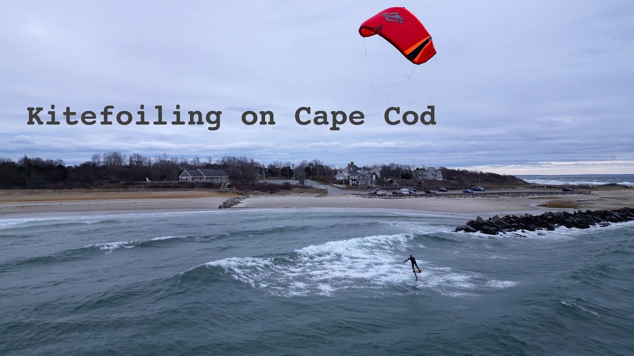 Kitefoiling on Cape Cod