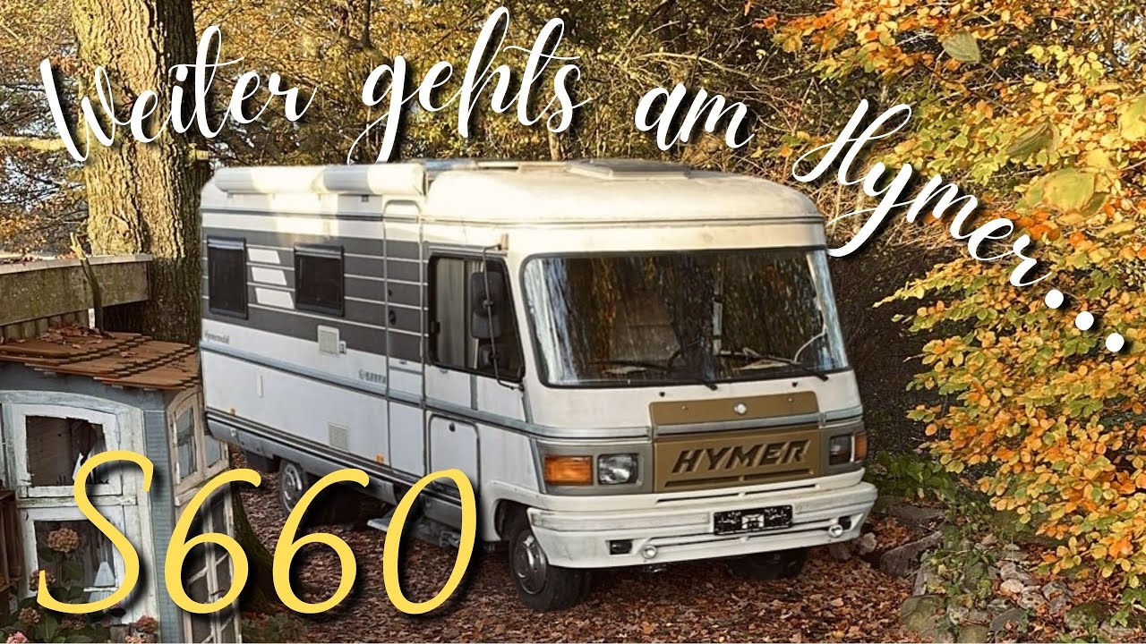 Weiter geht's mit unserem Mercedes Hymer S660 Oldtimer I @our.hymie.home