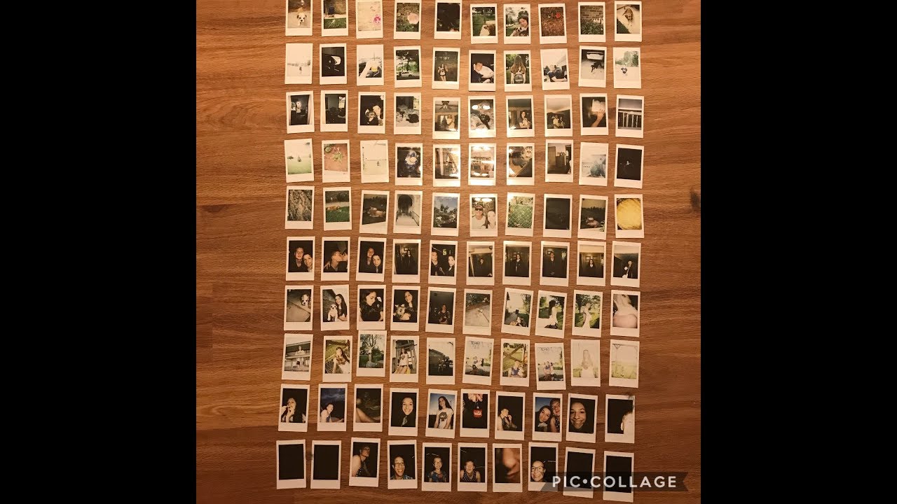 I took 100 polaroids in ONE day