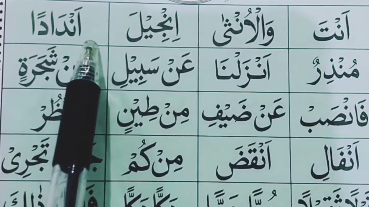 Qaida Jamiat  Taleem ul Quran { Exercise Number 51 } Quran Center