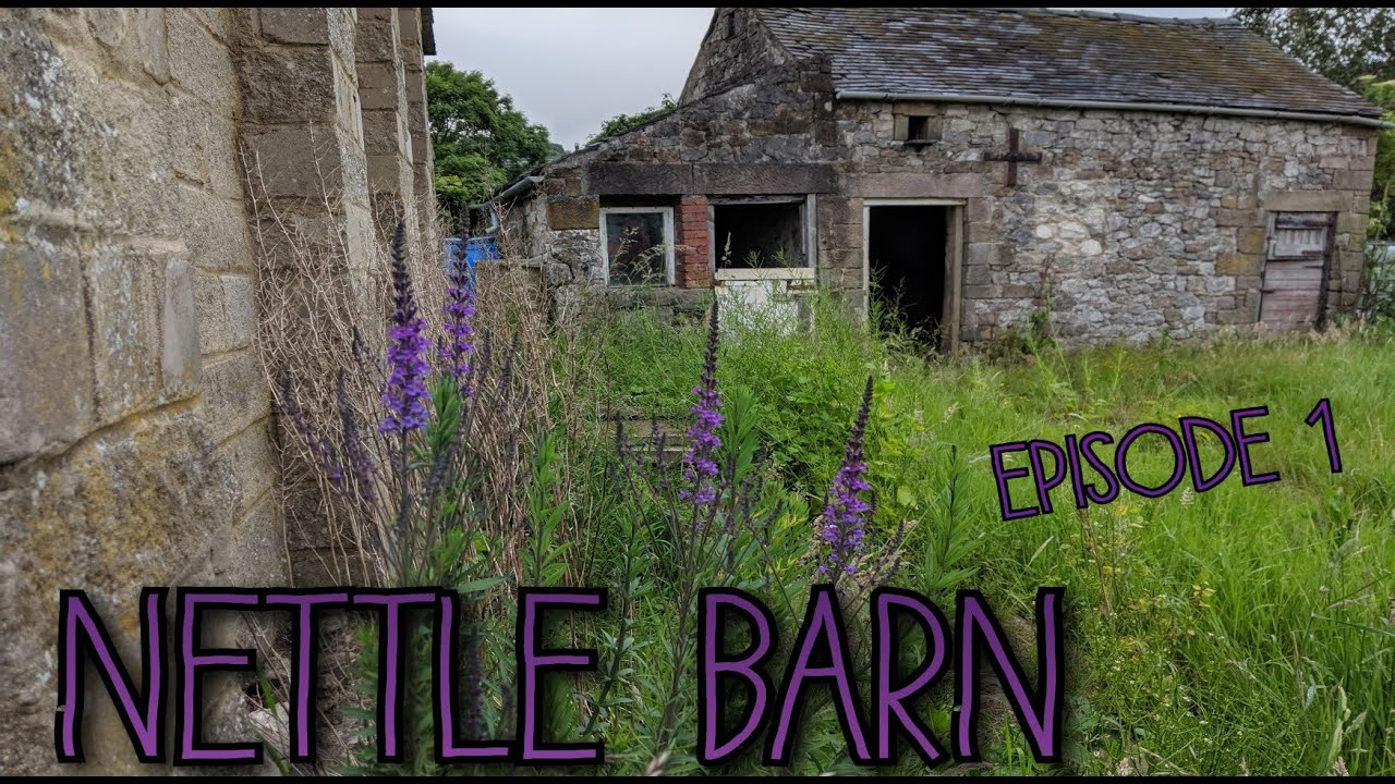Nettle Barn conversion Ep1 underpinning, removing the roof and garage refurb self build  project