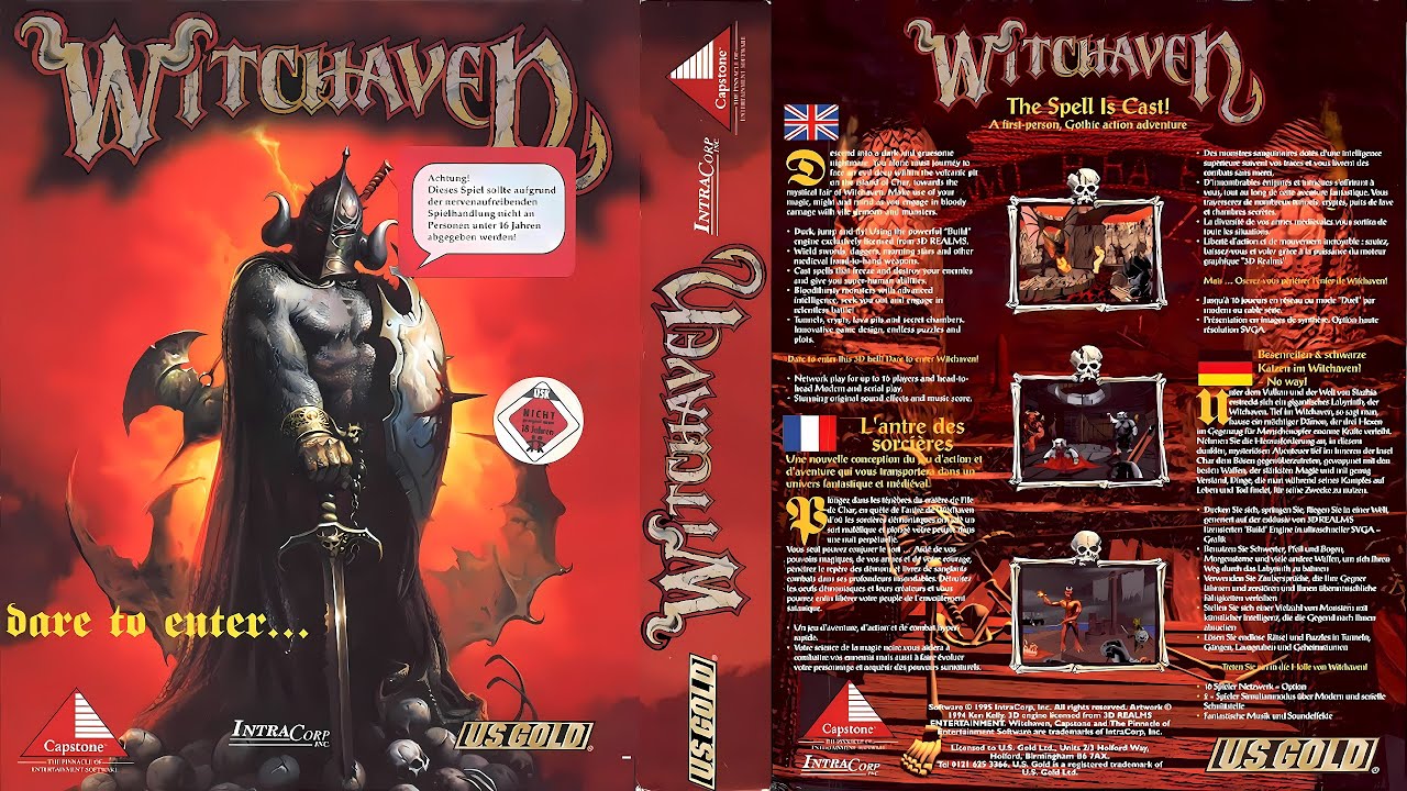 Witchaven for MS-DOS | FULL GAME 4K/60 | REAL HARDWARE