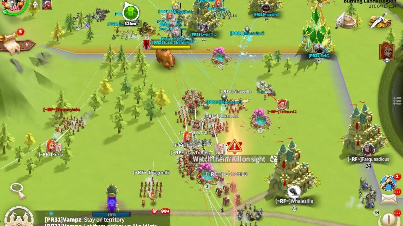 Call of Dragons!!.War against 500 million alliance