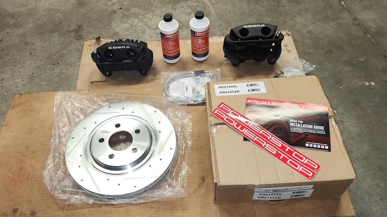 03/04 Cobra brake upgrades for foxbody mustang