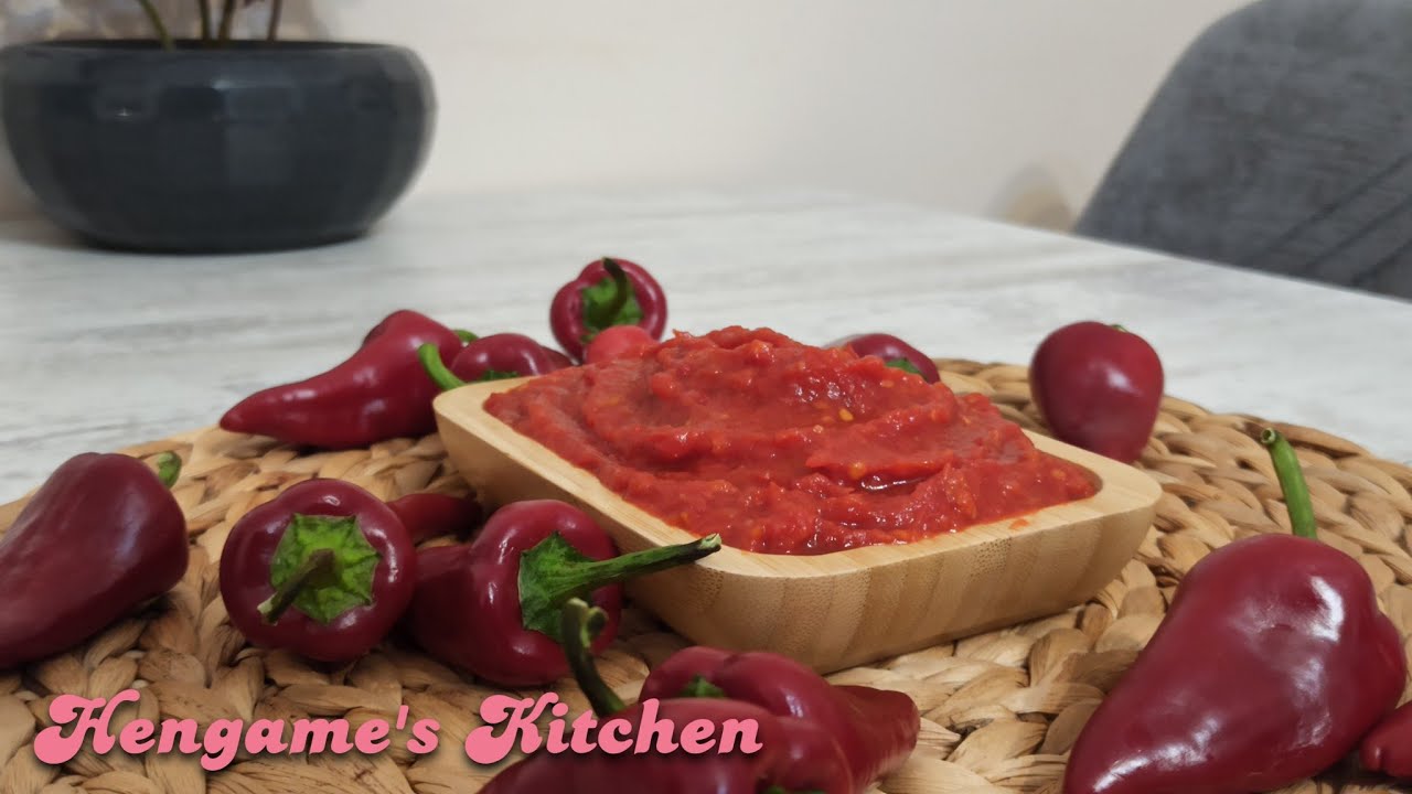 Chili Sauce | طرز تهیه سس چیلی 🌶️
