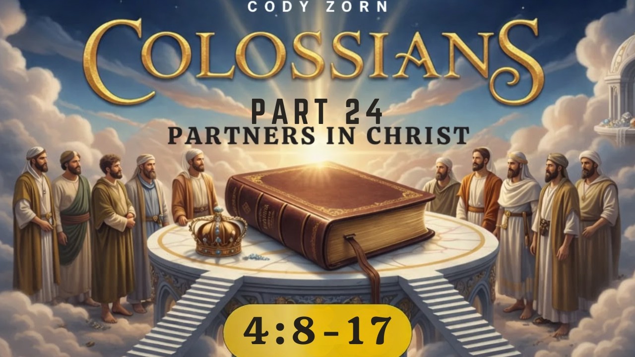 CODY ZORN - COLOSSIANS part 24 - PARTNERS IN CHRIST part 2