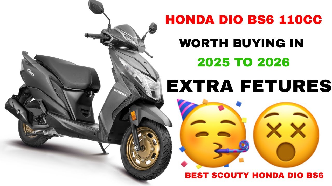 2025 HONDA DIO STD BS6 pric & scouty review in telugu DIO VLOGS19