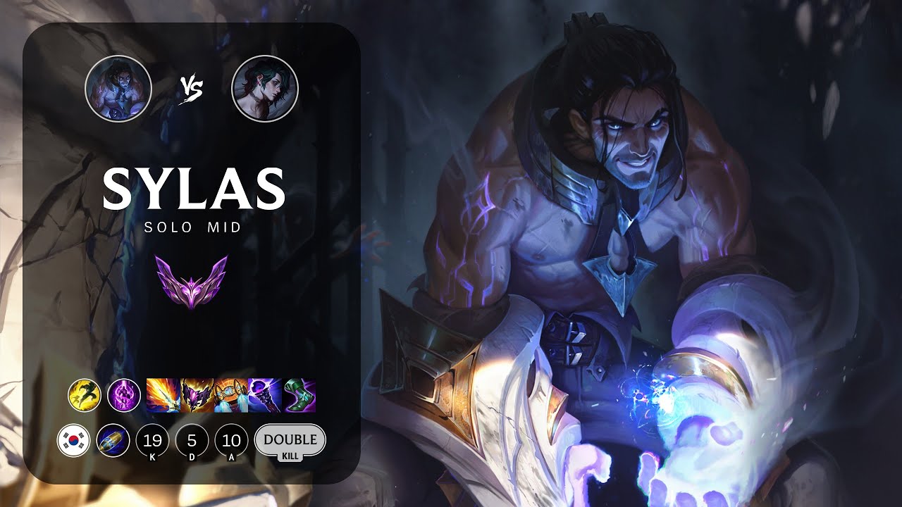 Sylas Mid vs Hwei - KR Master Patch 14.4