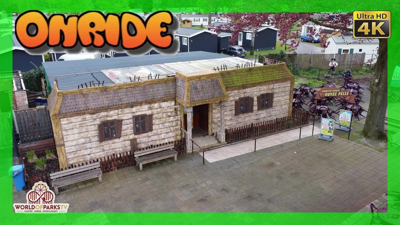 Haunted House Huyze Pelle (ONRIDE) Attractiepark de Waarbeek 2024 Geisterbahn Ghost Train Dark Ride