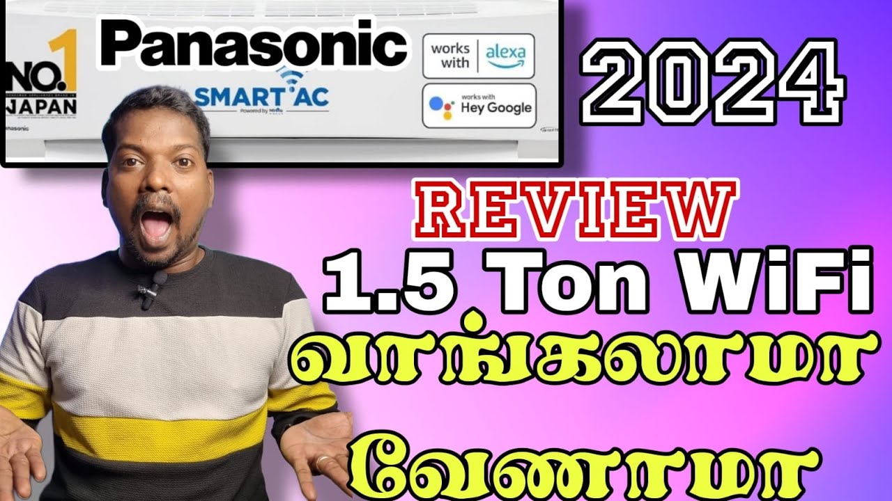 Best AC in India 2025 ⚡ Panasonic 2024 model Ac Review⚡ Best 1.5 Ton 5 Star AC in India 2025 |Tamil